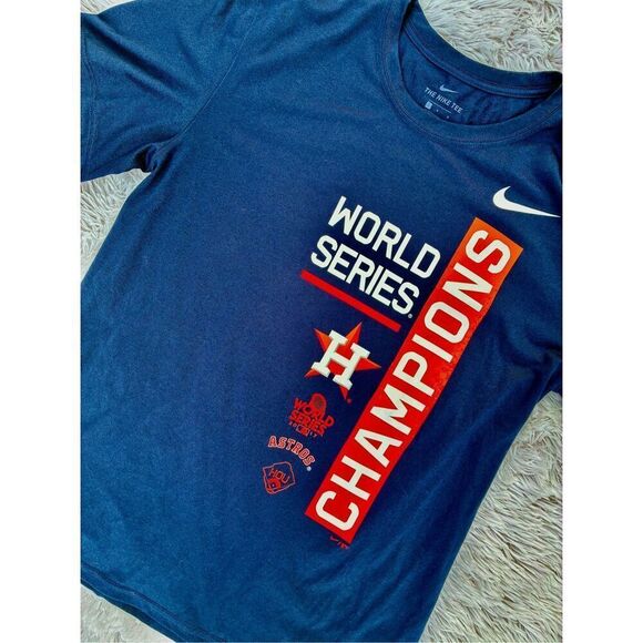 Nike Dri-FIT SZ L Houston Astros 2017 World Series Championship Shirt - Picture 5 of 7